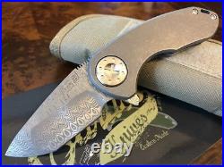 Curtiss Knives F3 Compact CG/ST/DAM Compound Standard Finish Damasteel