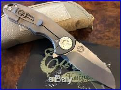 Curtiss Knives F3 Medium WH/ST Wharny Grind Standard Finish Authorized Dealer