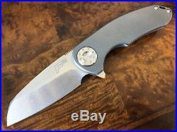 Curtiss Knives F3 Medium WH/ST Wharny Grind Standard Finish Authorized Dealer