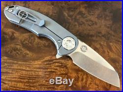 Curtiss Knives F3 Medium WH/ST Wharny Grind Standard Finish Authorized Dealer