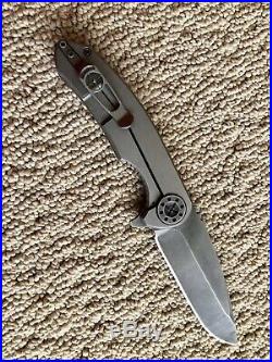 Curtiss Knives Large F3 Carved Coyote G10 UNUSED