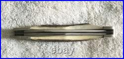 Custom B W Smith & Sons Stag 2 Blade Folding Hunter Pattern Knife