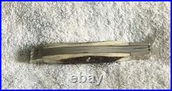 Custom B W Smith & Sons Stag 2 Blade Folding Hunter Pattern Knife