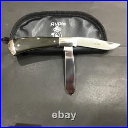 Custom Bill Ruple /Queen Collaboration Trapper Slipjoint Folder Folding Knife