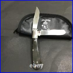 Custom Bill Ruple /Queen Collaboration Trapper Slipjoint Folder Folding Knife