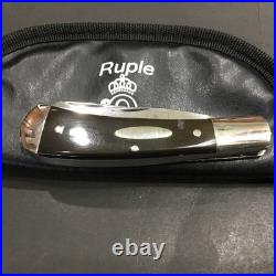 Custom Bill Ruple /Queen Collaboration Trapper Slipjoint Folder Folding Knife