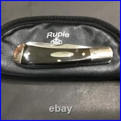 Custom Bill Ruple /Queen Collaboration Trapper Slipjoint Folder Folding Knife