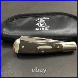 Custom Bill Ruple /Queen Collaboration Trapper Slipjoint Folder Folding Knife