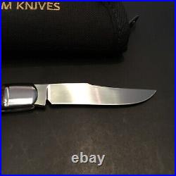 Custom Bobby Toole Single Blade Trapper Slipjoint Folder Folding Knife