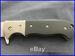 Custom Brian Tighe Vanguard #14 Flipper Folder Knife