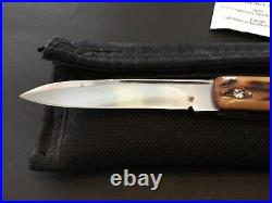 Custom Chuck Gedraitis Jigged Bone Slipjoint Folder Folding Knife