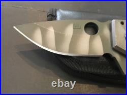 Custom Crusader Forge Titantium Flipper Folder Knife