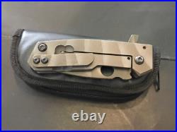 Custom Crusader Forge Titantium Flipper Folder Knife