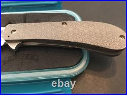 Custom Doc Shiffer Barebones Backpocket Flipper Folder Folding Knife