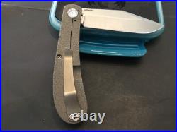 Custom Doc Shiffer Barebones Backpocket Flipper Folder Folding Knife