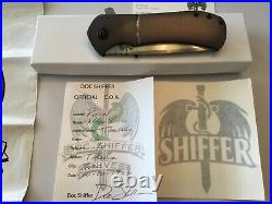 Custom Doc Shiffer Full Dress Recon Flipper Folder Knife