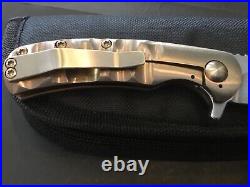 Custom Doc Shiffer Small Designated Marksman Flipper Folder Folding Knife