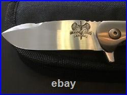 Custom Doc Shiffer Small Designated Marksman Flipper Folder Folding Knife