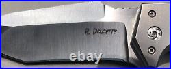 Custom Doucette Armour Prototype Flipper Knife