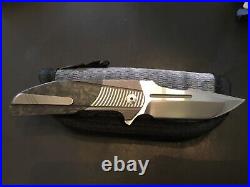 Custom Dustin Turpin Strife Flipper Folder Folding Knife
