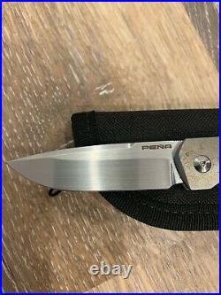 Custom Enrique Pena Caballero Front Flipper Knife