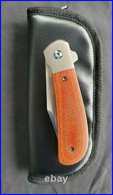 Custom Enrique Pena Pena Knives Lannys Clip Folding Folder Flipper Knife