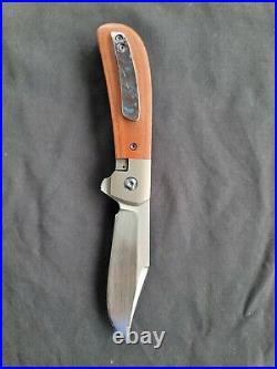 Custom Enrique Pena Pena Knives Lannys Clip Folding Folder Flipper Knife