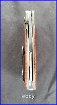 Custom Enrique Pena Pena Knives Lannys Clip Folding Folder Flipper Knife