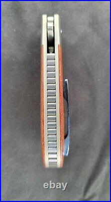 Custom Enrique Pena Pena Knives Lannys Clip Folding Folder Flipper Knife