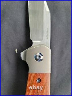 Custom Enrique Pena Pena Knives Lannys Clip Folding Folder Flipper Knife