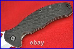 Custom Ernest Emerson Aftershock A Working Prototype Bowie Blade withWave Area 51