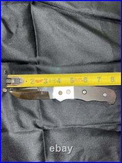 Custom Folding Knife Bob Loveless Chute Design T. Bryan Arizona