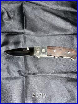 Custom Folding Knife Bob Loveless Chute Design T. Bryan Arizona