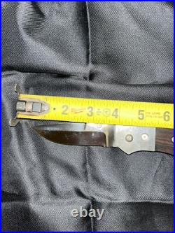 Custom Folding Knife Bob Loveless Chute Design T. Bryan Arizona
