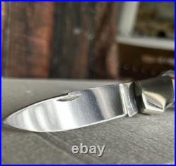 Custom Folding Knife Joe Anderson Stag, Louisville, Ky Folder