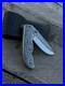 Custom Hand Engraved D2 Steel blade Folding & Pocket Knife With Leather Sheath