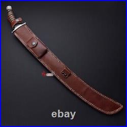 Custom Handmade D2 Steel Modern Persian Horseman Sword, Gift Sword With Leather