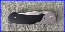 Custom Joel Chamblin Large Tactical Flipper Liner Lock Folding Knife