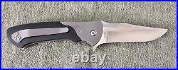 Custom Joel Chamblin Large Tactical Flipper Liner Lock Folding Knife