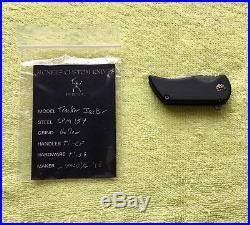 Custom Jonathan Mc Nees Tracker Jacker Flipper Knife Mint NR