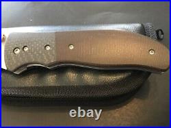 Custom Kirby Lambert Inferno Flipper Folder Folding Knife