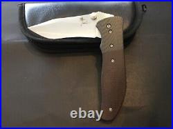 Custom Kirby Lambert Inferno Flipper Folder Folding Knife