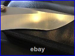 Custom Kirby Lambert Inferno Flipper Folder Folding Knife