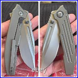 Custom Knife Factory CKF Knives Peter Rassenti SNAFU 2.0 M390 Blade BRAND NEW