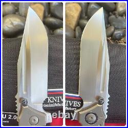 Custom Knife Factory CKF Knives Peter Rassenti SNAFU 2.0 M390 Blade BRAND NEW