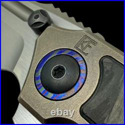 Custom Knife Factory (CKF) SNAFU 2024 M INTEGRAL FOLDING KNIFE M398 / CF
