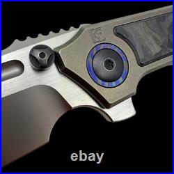 Custom Knife Factory (CKF) SNAFU 2024 M INTEGRAL FOLDING KNIFE M398 / CF