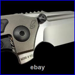 Custom Knife Factory (CKF) SNAFU 2024 M INTEGRAL FOLDING KNIFE M398 / CF