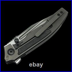 Custom Knife Factory (CKF) SNAFU 2024 M INTEGRAL FOLDING KNIFE M398 / CF