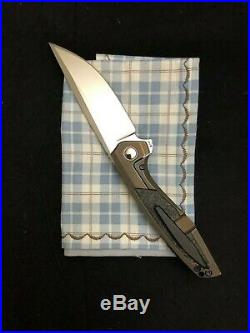 Custom Knife Factory CKF, Tuffknives Switch, Geoff Blauvelt, 3.46 M390